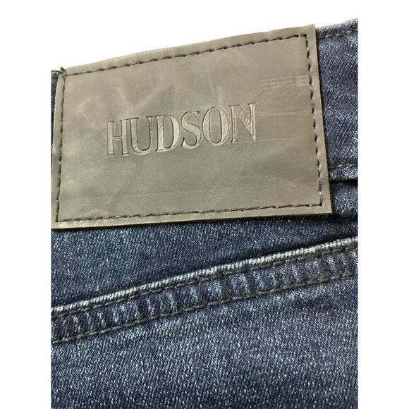 Hudson Kids Jeans Jude Original Skinny Size 10 Street Dark Wash Stretch Denim - Picture 10 of 13